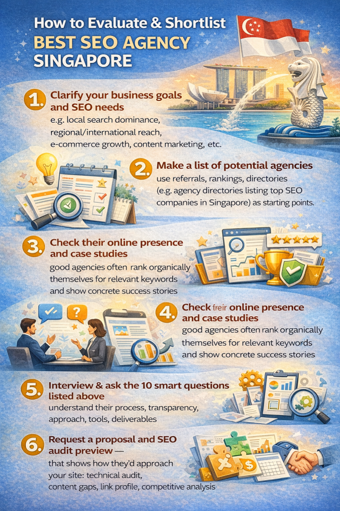 Evaluate Best SEO Agency Singapore