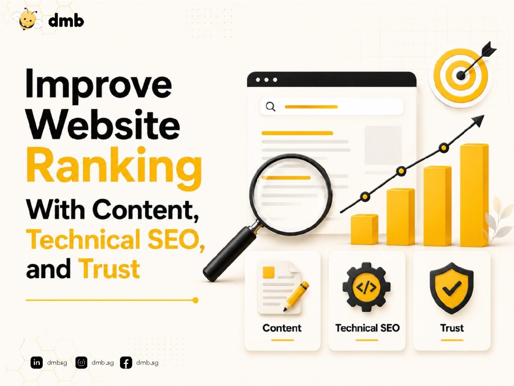 Improve Website Ranking With Content, Technical SEO, and Trust 2 Strategy to Improve Site Ranking